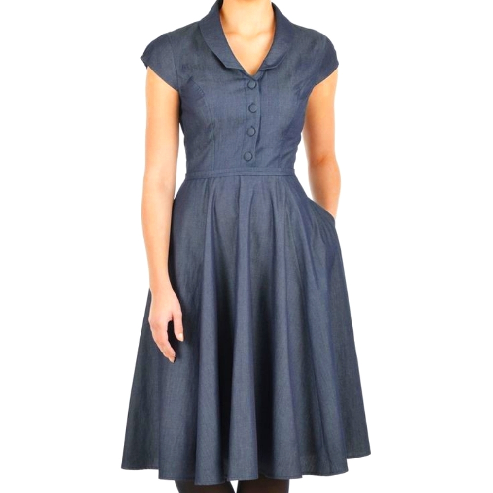 Eshatki Denim Dress